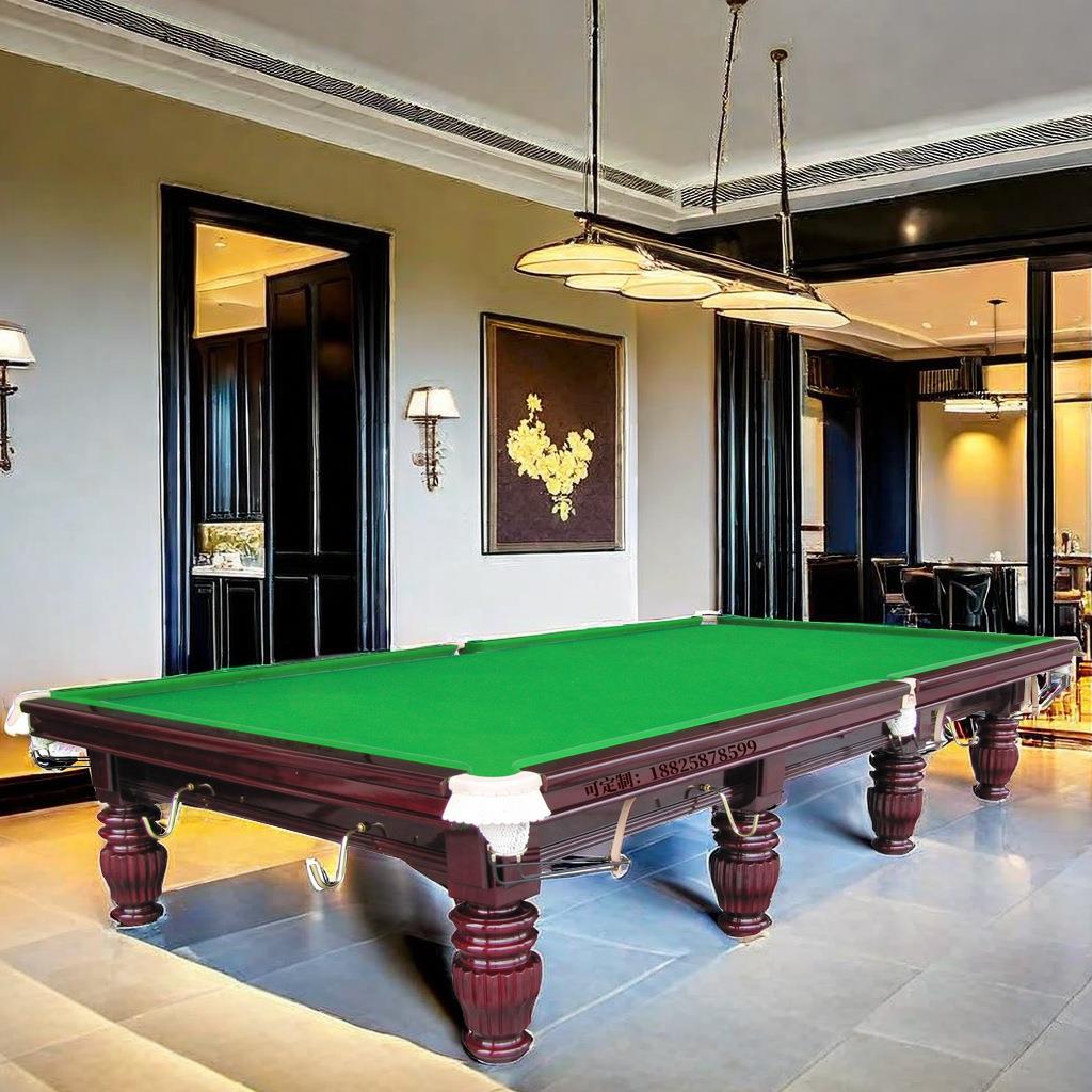 东莞球星英式斯诺克台球桌斯诺克台球桌标准型斯诺克台球桌中高端