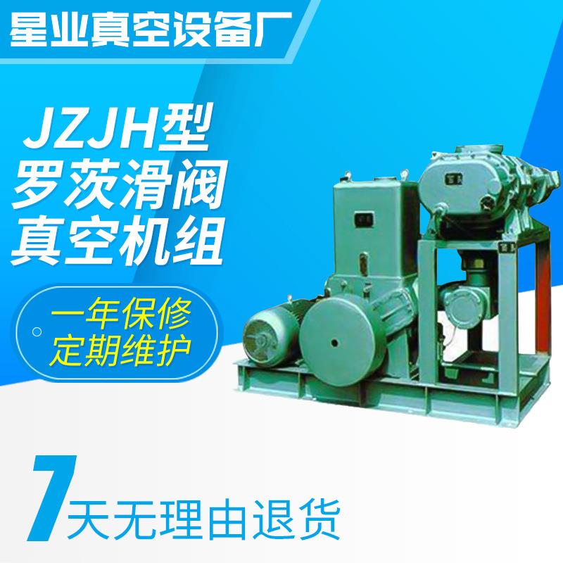 JZJH型罗茨滑阀真空机组立式罗茨水环真空泵电动真空泵机电设备