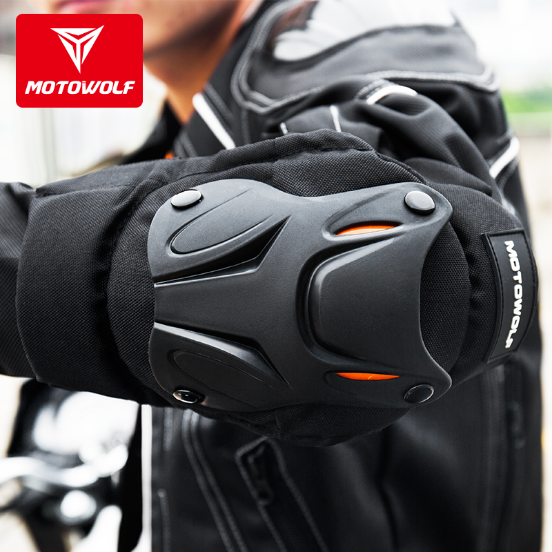 摩多狼摩托车防摔护具夏季舒适透气越野机车骑行护膝护肘四季防风