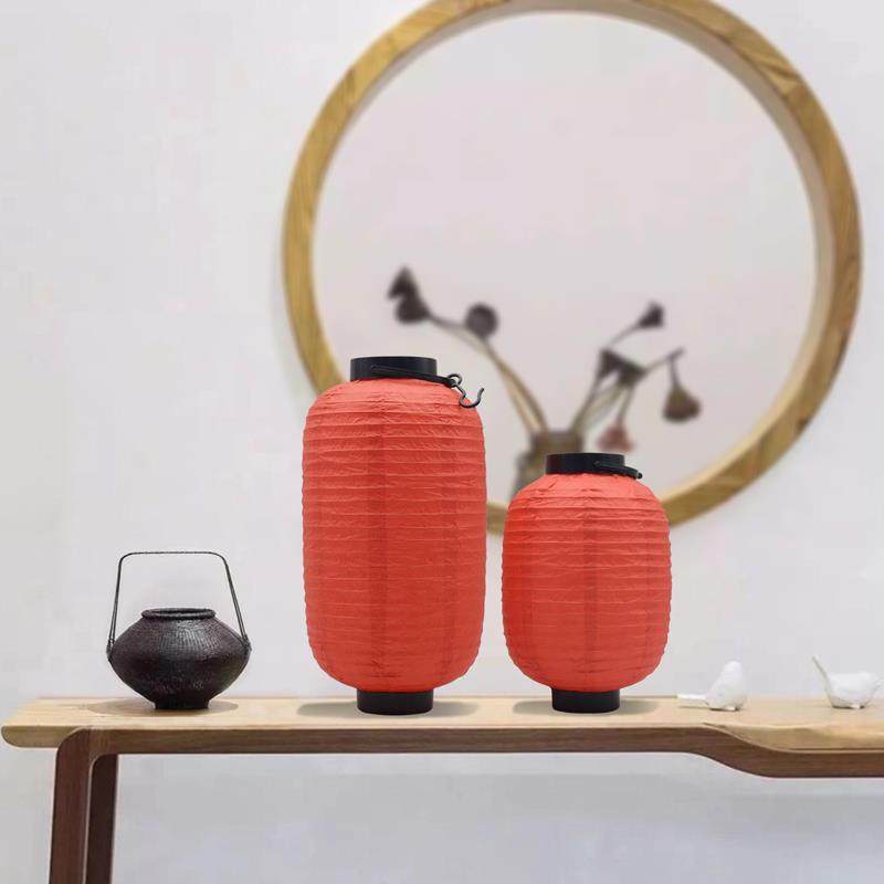 手提款电池纸灯笼舞蹈摄影道具可发光自带灯珠可折叠节日装饰手工