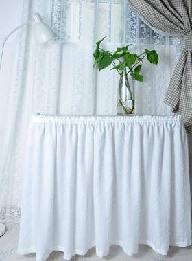 美式遮挡帘防尘术贴白柜色丝子小半帘短帘窗帘厨42542房蕾魔门帘