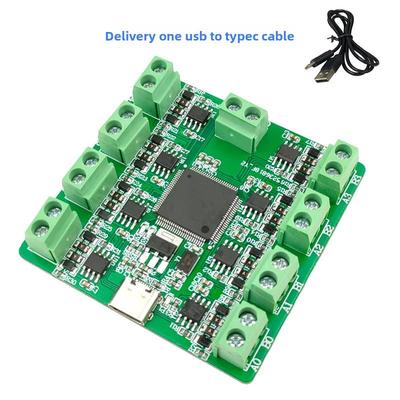 USB转485/TTL串口线 TypeC转串口通讯4路/8路/多路uart集线器模块