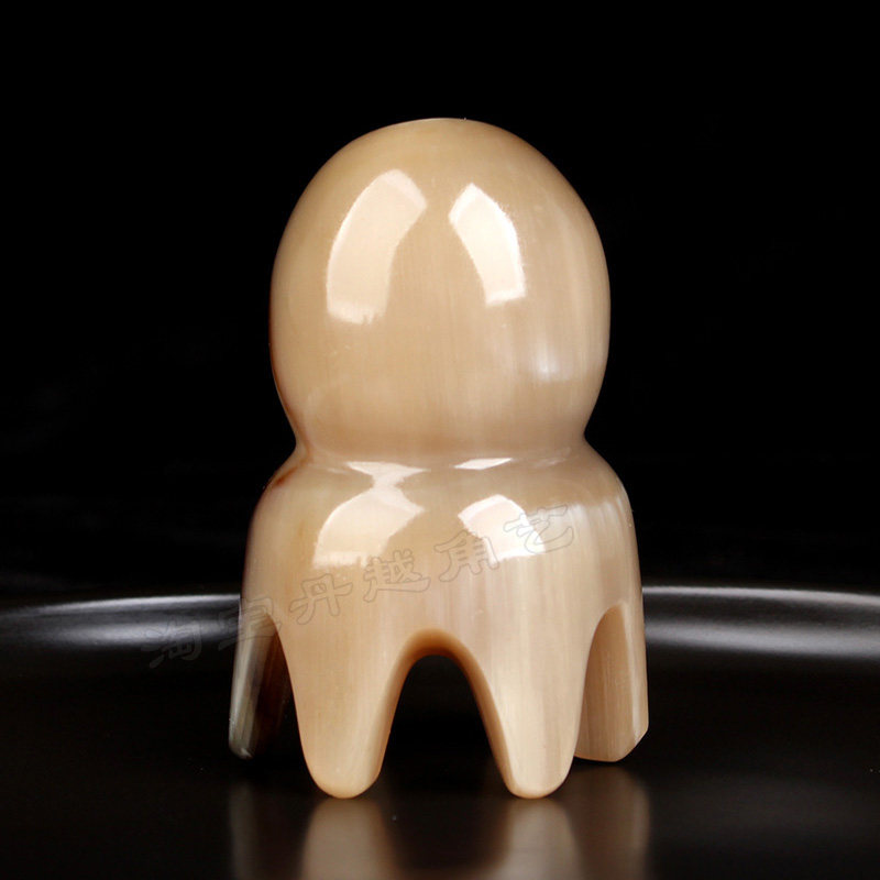 天然牛角梳子正品加厚防男女通用头皮经络按摩梳脱发章鱼头疗梳