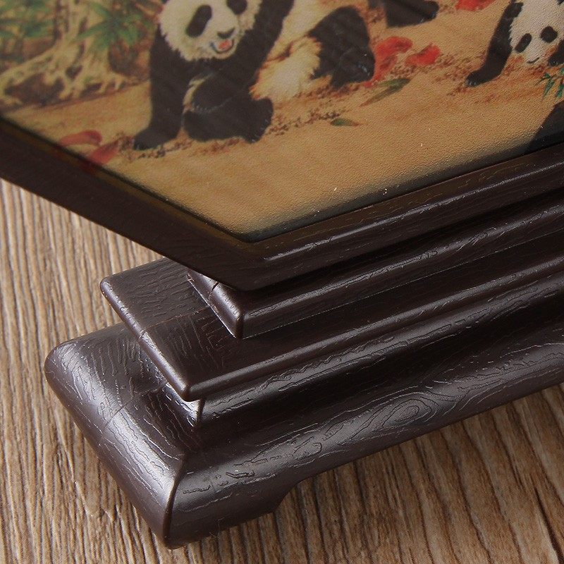 台屏仿古扇形小屏风中国风出国礼品家居桌面摆件特色工艺品纪念品,特色手工艺,漆器,淘宝优惠券,粉丝福利购,淘宝优惠卷