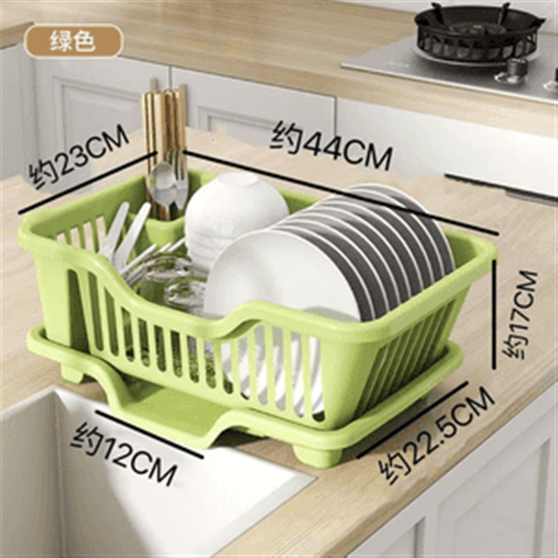 【下单立减50】沥水碗盘架碗碟水槽置物架餐具家用厨房碗筷滤水ZP
