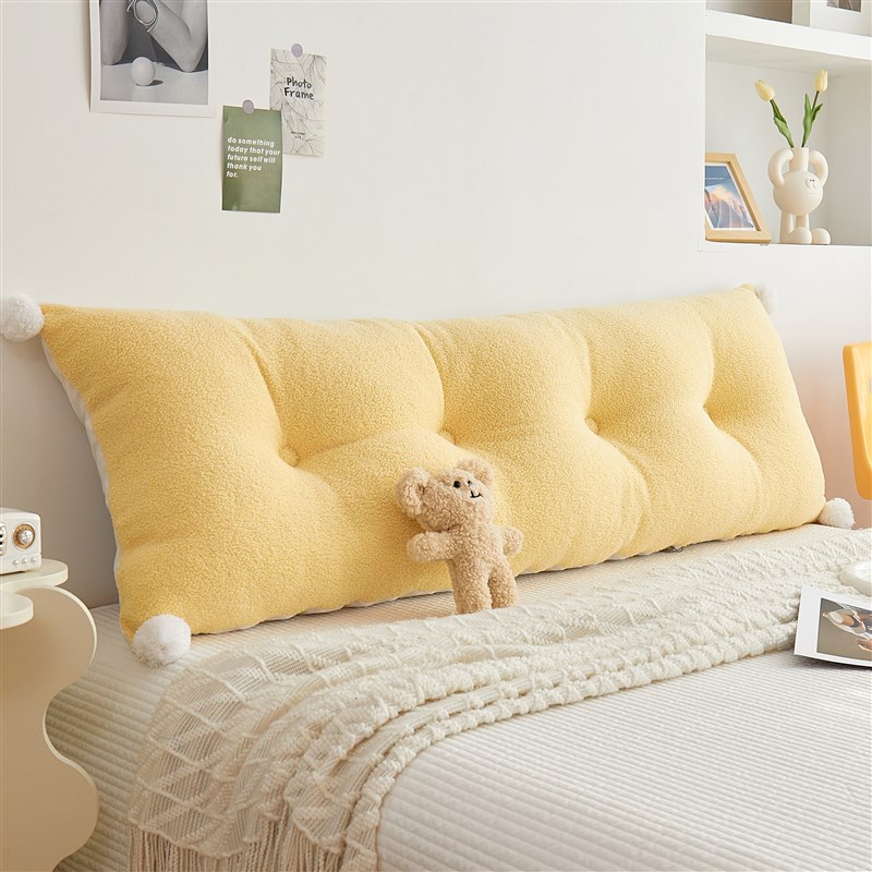 床头软包靠枕护腰靠垫沙发抱枕可拆洗大靠背榻榻米床上儿童看书女