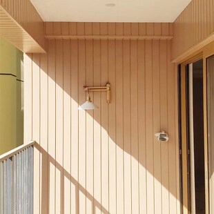 生态木护墙板竹木纤维阳台天花吊顶材料结实耐用pvc墙面装饰墙裙