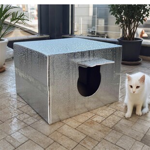 通用流浪猫 户外猫窝室外防水防雨家用大号防寒保暖宠物夏天四U季