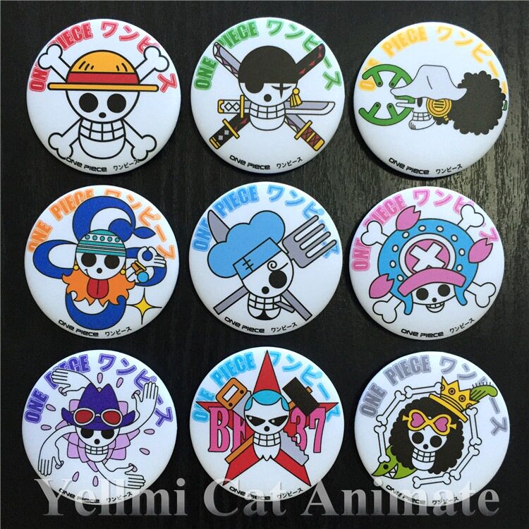 海贼王onepiece动漫周边徽章胸章图片