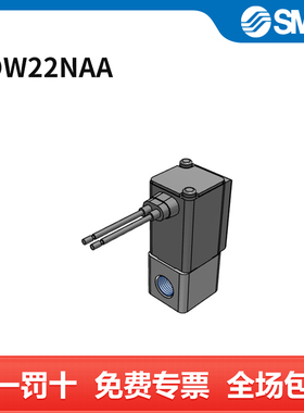 SMC 电磁阀 VDW22NAA 两位两通 DC24V 个