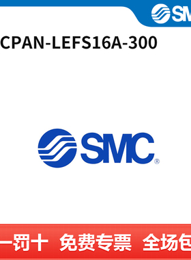 SMC 电动执行器 LECPAN-LEFS16A-300 个