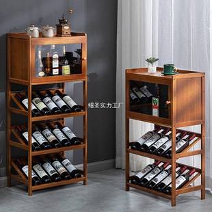 客厅441NZJJ酒柜靠墙储物柜展一体示柜红酒感展示柜小柜展家用靠