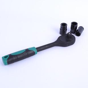 组12综合机修YHL轮组套筒扳手套装 修车套装 工具24齿棘套筒扳手套