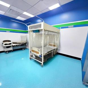 JS-V1无菌层流床标准款医院防感染层流床化疗隔离床罩