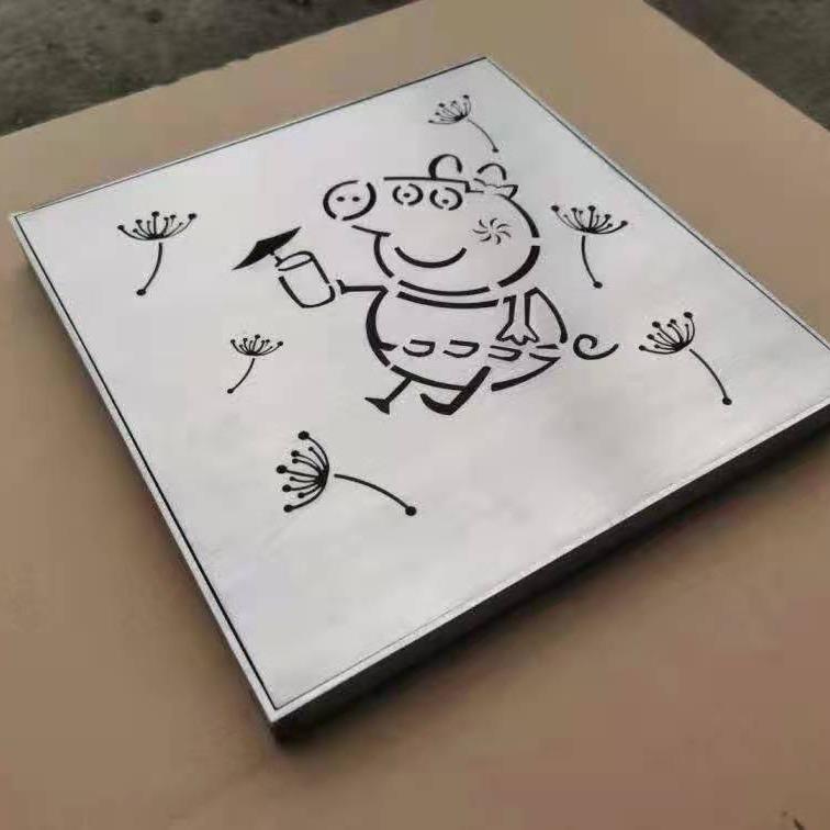 204不锈钢污水井盖不锈钢提拉装饰井盖201不锈钢盖板