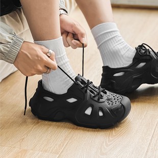 户外涉水溯溪鞋 洞洞鞋 开车凉鞋 男外穿沙滩鞋 夏女 防滑防臭运动拖鞋