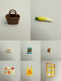 现货Rement绝版汉堡蔬菜产地日本便利店微缩食玩场景摆件