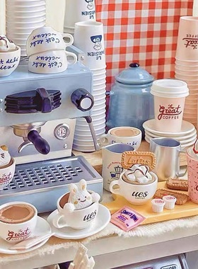 现货 ues咖啡日记 食玩微缩 玩具摆件