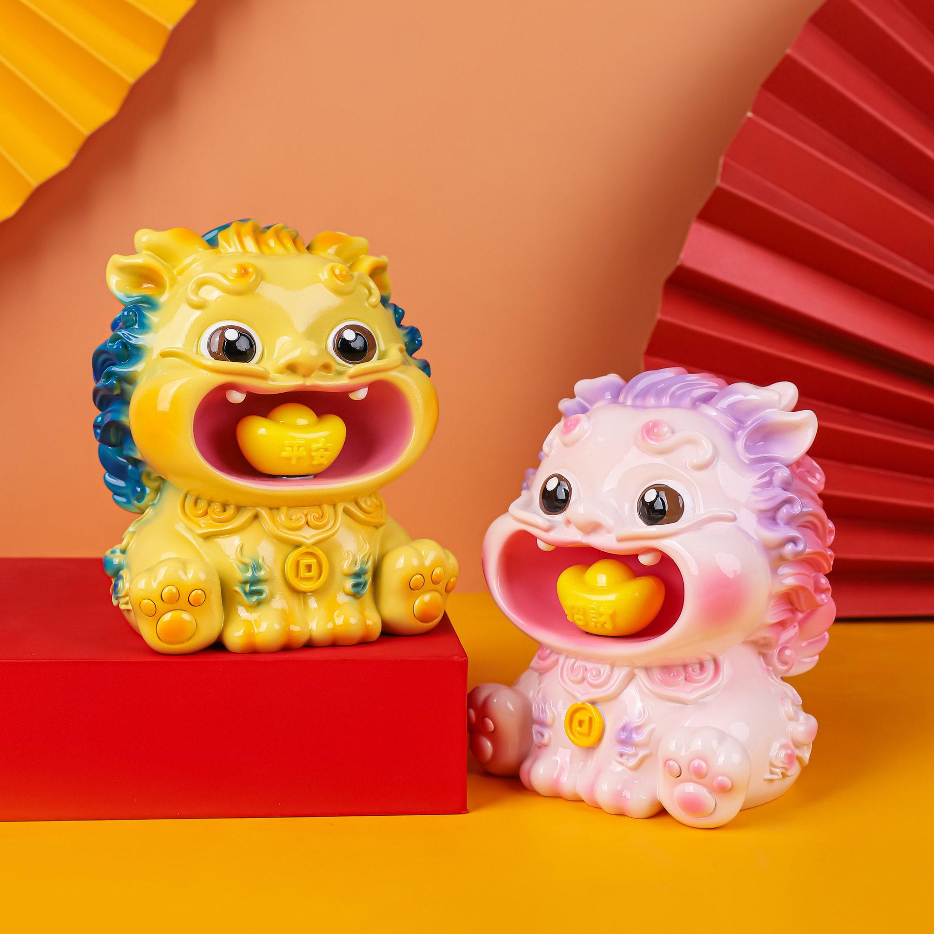 招财貔貅转转乐家居生活摆件儿童礼物树脂创意个性工艺礼品解压