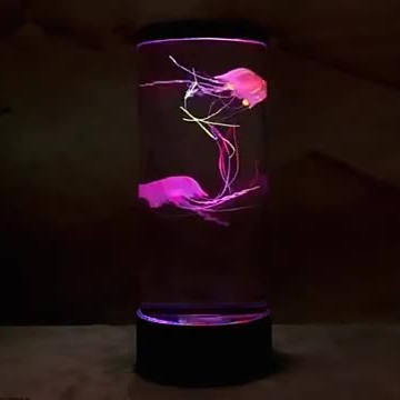荧光夜光硅胶仿真水母装饰鱼缸造景装饰金鱼缸水族箱造景用品