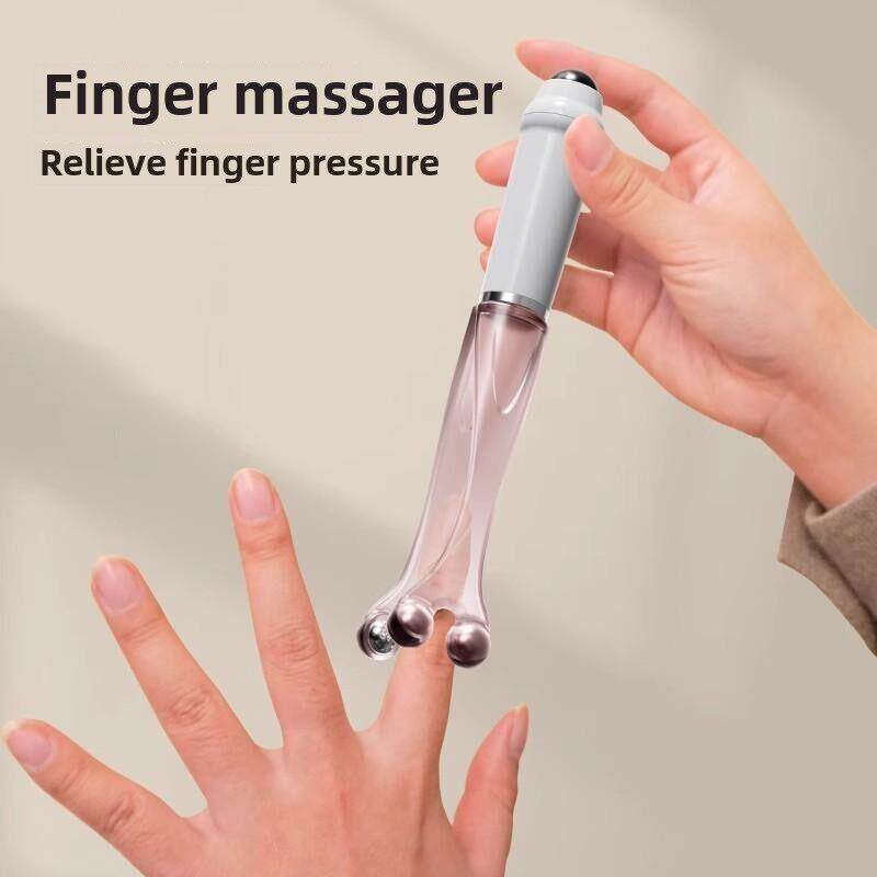 家用多功能手指按摩器手关节滚轮手按摩器揉捏穴位减肥手按摩夹