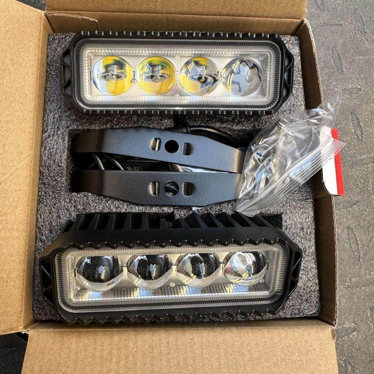 双色LED射灯12v24v透镜远近一体小钢砲货车改装前杠雾灯激光客厅,汽车零部件/养护/美容/维保,LED射灯,淘宝优惠券,粉丝福利购,淘宝优惠卷