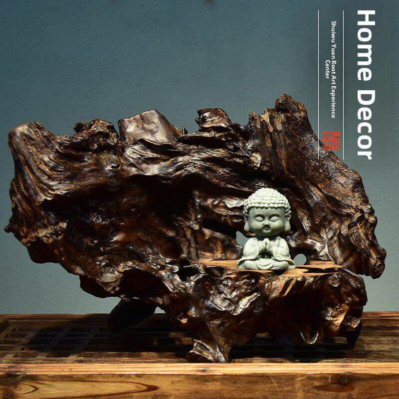 特价根雕底座摆件风化枯木底座文玩书房茶室盆景奇石装饰观赏摆件