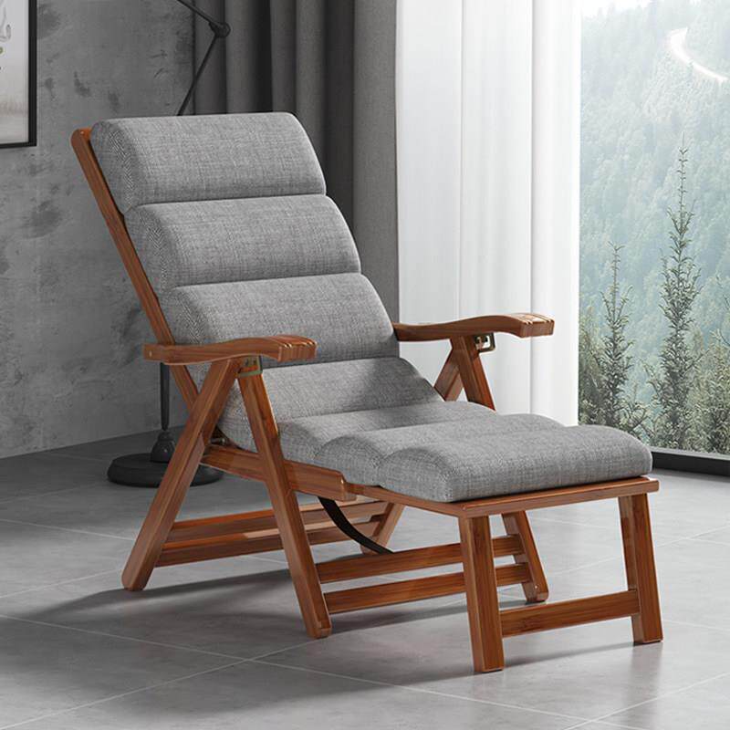 躺椅老人专用阳台家用休闲 可折叠午休适合午睡晒太阳竹椅子靠睡