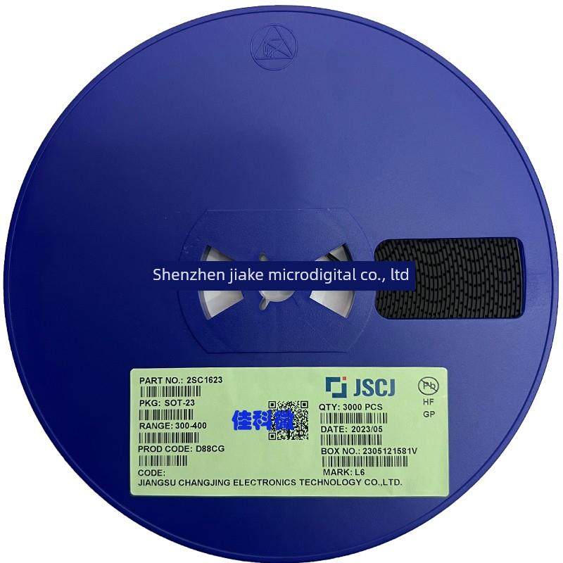 原装正品CJ长电长晶2SC1623 丝印L6 2SA812 M6 SOT-23 贴片三极管