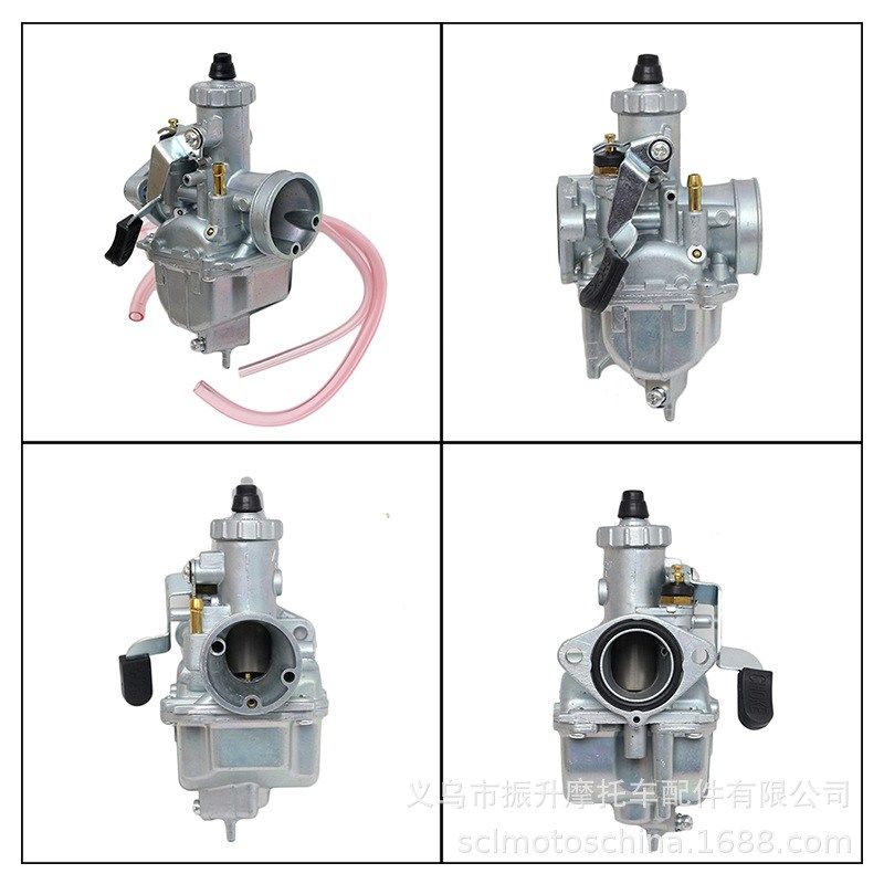 Mikuani VM22 PZ26mm 110 125 140CC化油器多孔接口接头空气滤清