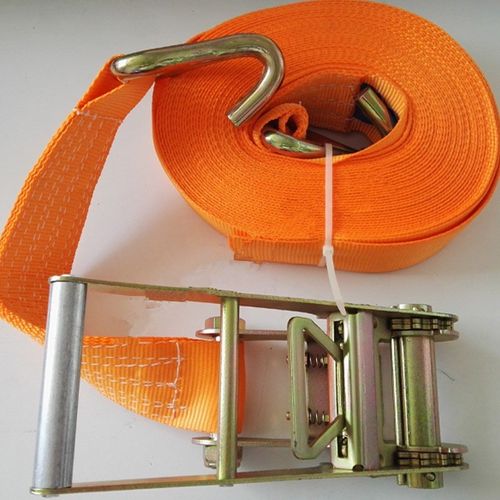 10吨捆绑带 4英寸棘轮拉紧器 z承重10吨汽车捆绑器 货物运输紧绳