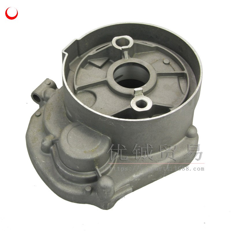 助力车发动机箱体垫片 齿轮箱盖 齿轮盖GY6 50 P80cc变速箱盖 齿