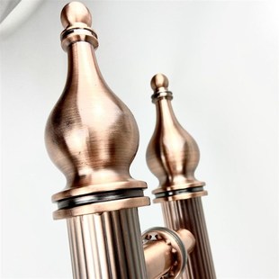 51管葫芦头直纹红古铜星点t拉手1.8米m可选尺寸玻璃酒店KTV拉手