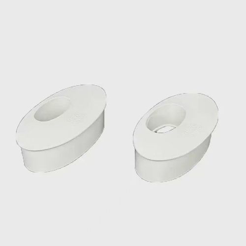 PVC110扁管配件大全水管变径偏心B补芯扁转扁异径扁直接110扁50 7