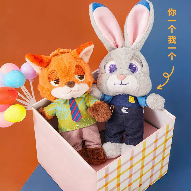 森罗万象疯狂动物城毛绒周边