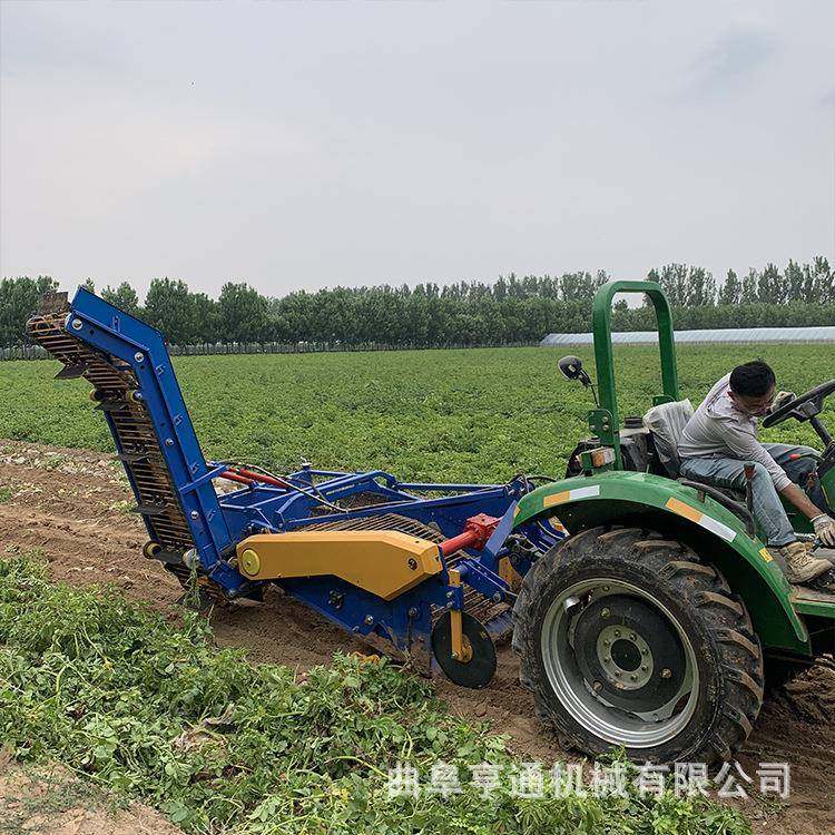 现KZQ货土豆收获薯机 轮配套红薯收获四机 破不皮类收获机