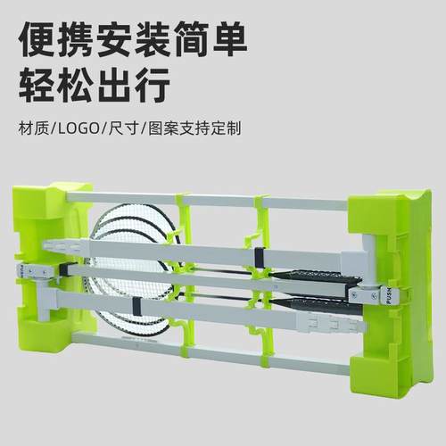工厂定制快套开式羽毛球网架折球叠收3B01羽毛纳羽网装外便携式羽