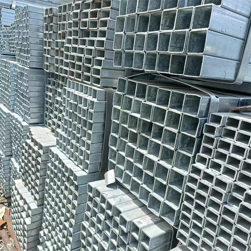 现989货镀锌方管 Q镀235B铁方管 幕墙装饰方矩形通矩管 热锌方方