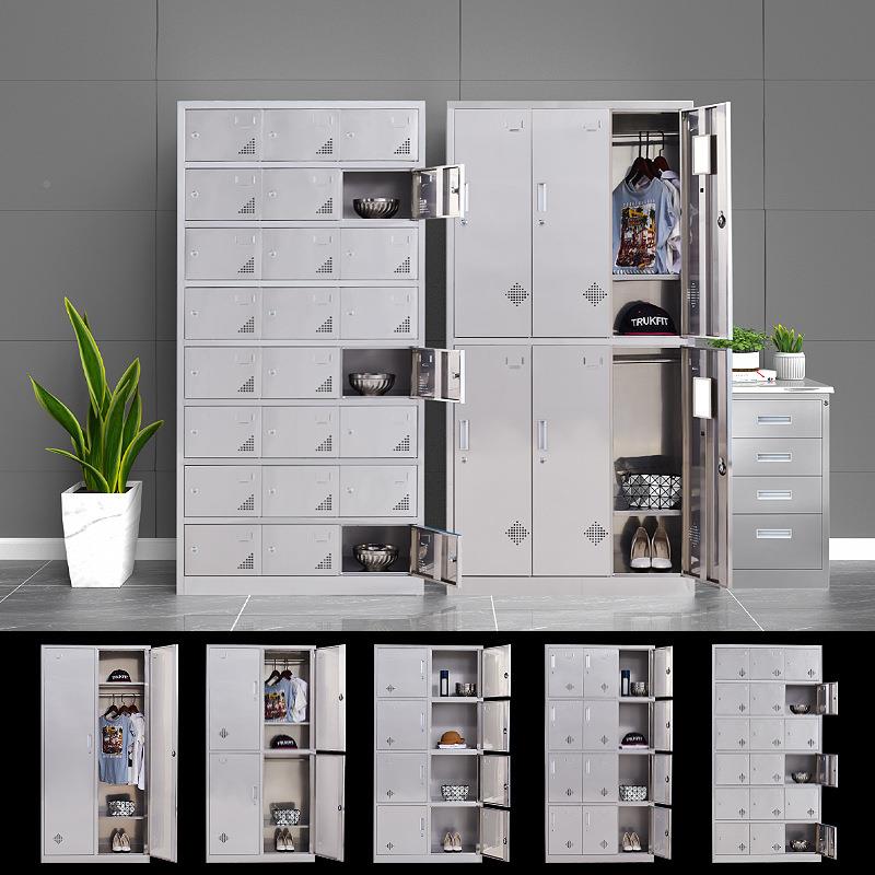 my-2023-不锈钢衣员柜无尘净化车间304换衣柜宿带锁工舍浴室更多