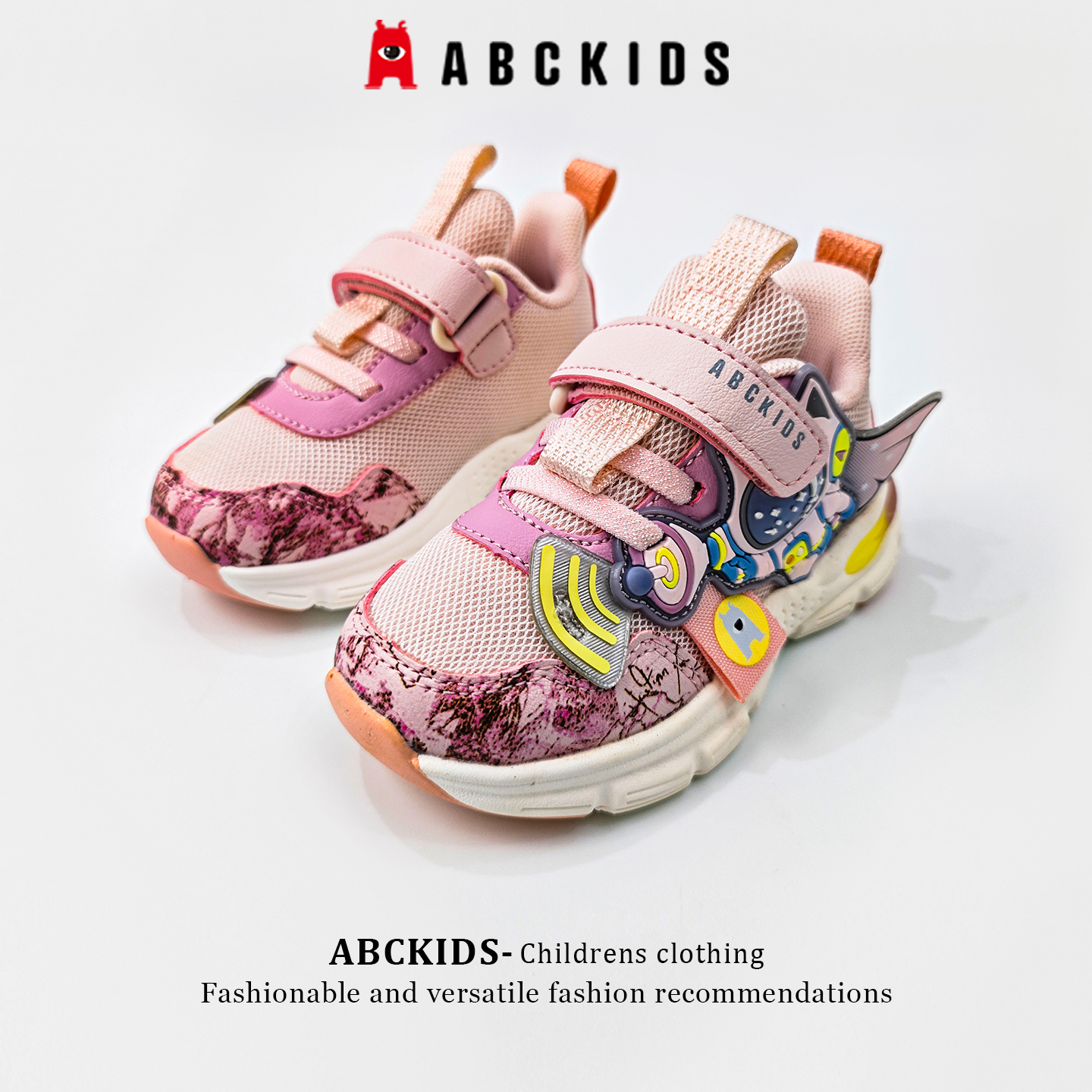 ABCKIDS童鞋宝宝启步鞋秋季休闲鞋女童鞋软底轻便小童男童运动鞋