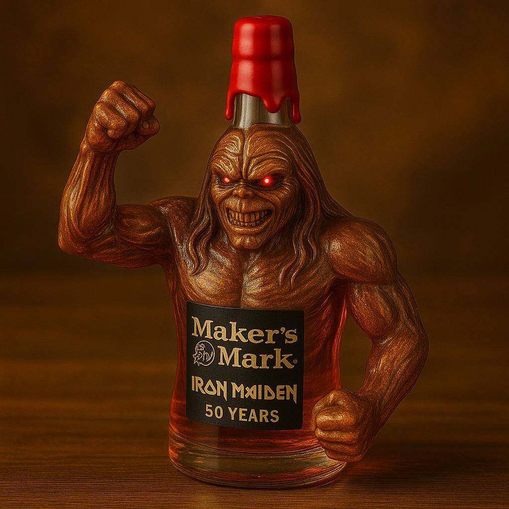 -跨境新品The Iron Lady 50th Anniversary Whiskey Bottle