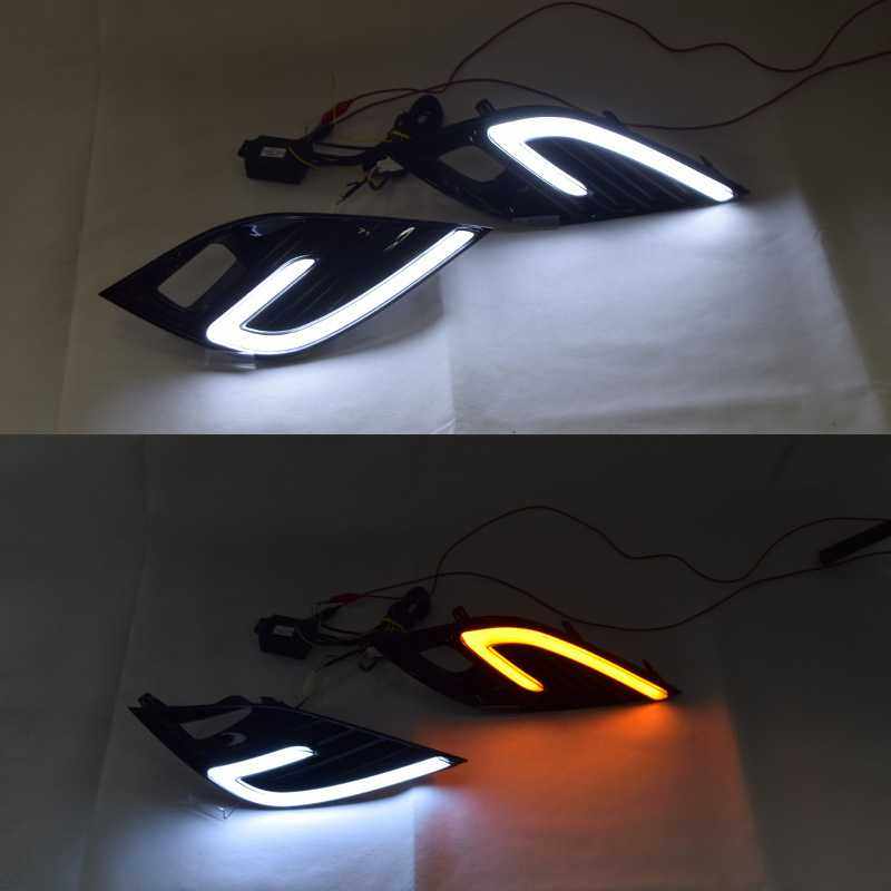 适用于丰田凯美瑞Camry日行灯18款LED日间行车灯凯美瑞改装