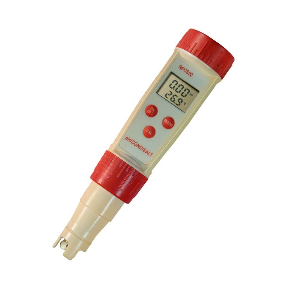 厂家直销盐度RPCS20多参数笔 SALT防水型pH电导双参数测试笔