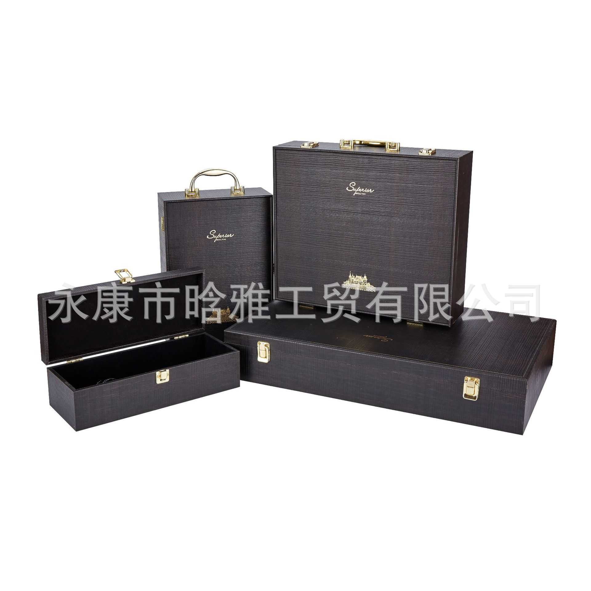 钢琴烤漆红酒盒六支红酒包装盒 红酒礼盒钢琴烤漆木盒葡萄酒盒