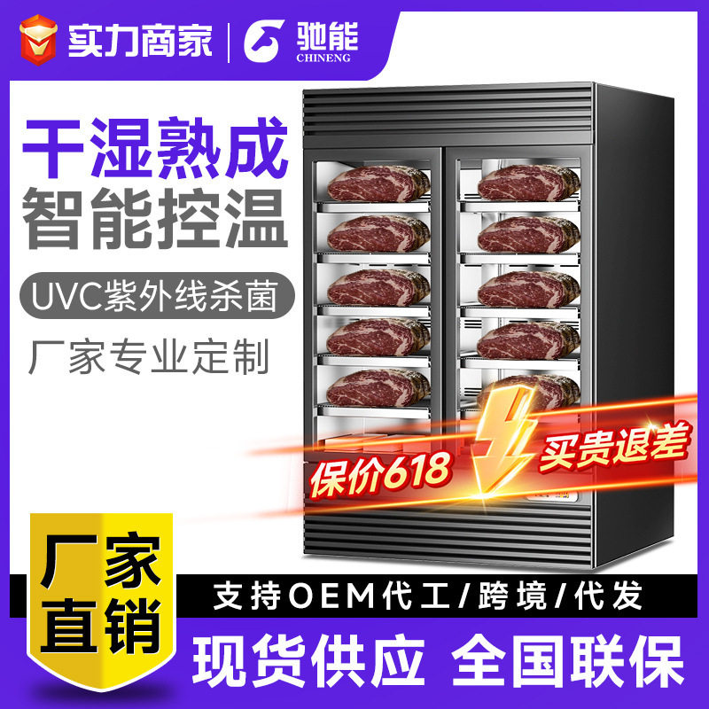驰能牛肉熟成柜商用牛排柜冷藏冷鲜展示柜干式排酸柜西餐厅恒温柜
