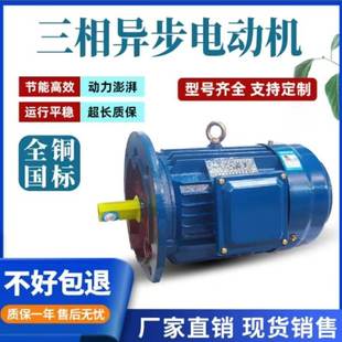 2.2 7.5KW380v全铜电机千瓦 5.5 三相异步电动机1.1 立式 1.5