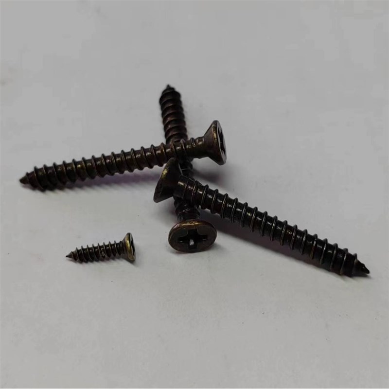 镀青古铜色沉头十字槽自攻螺丝KA螺丝钉平头自攻螺钉M2/RM2.3/M2.