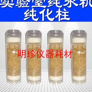 蓝水晶10寸双级纯化柱抛光混床DI树脂柱