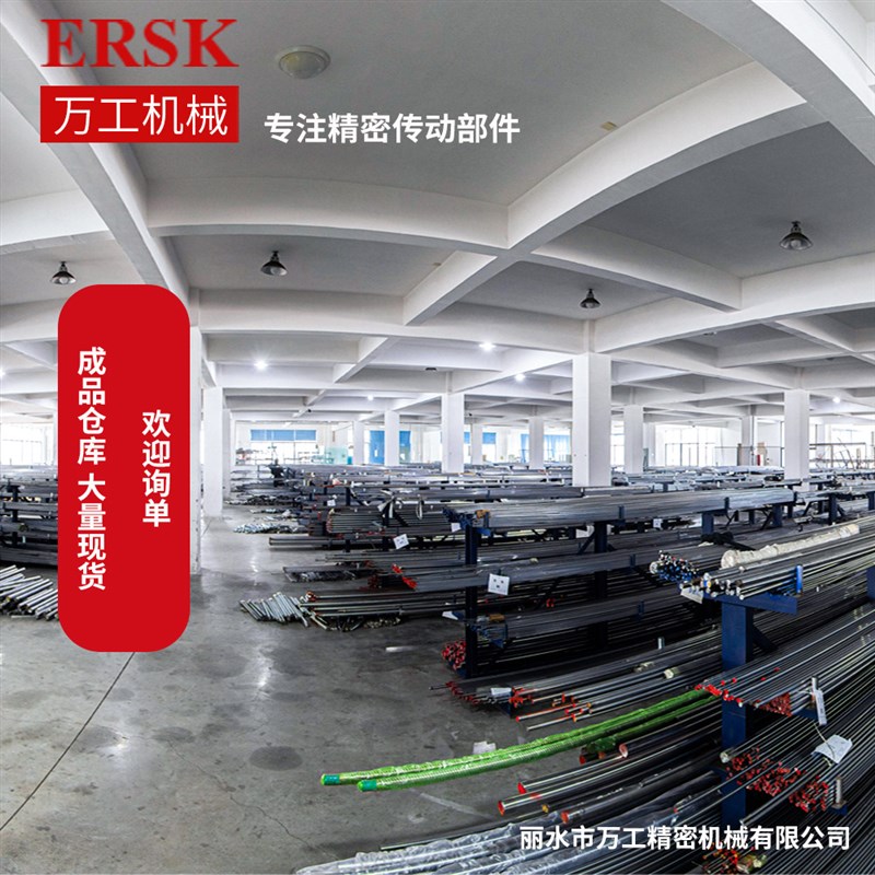 定制精密滚珠丝杆套装  源头直供模组机L床丝杠  丝杆螺母工厂