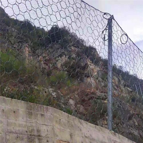 自然灾害治理防护网 地灾治理防护网 ESNS柔性防护网  被动拦石网